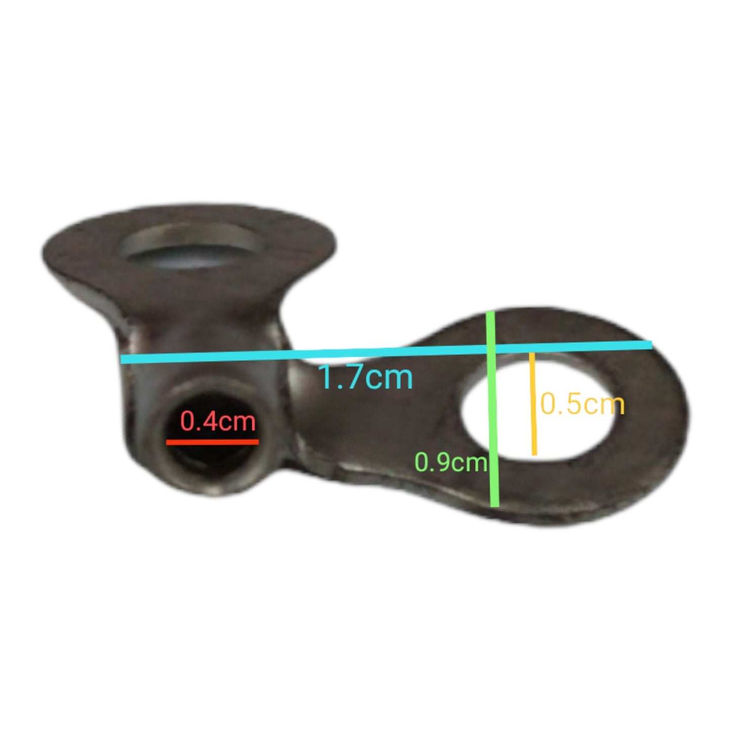 Local Terminal Lugs Ring Type Without Insulation 3.5mm (10Pcs + 10Pcs Free) , Ring Terminal Lugs,  Round Terminal Lugs