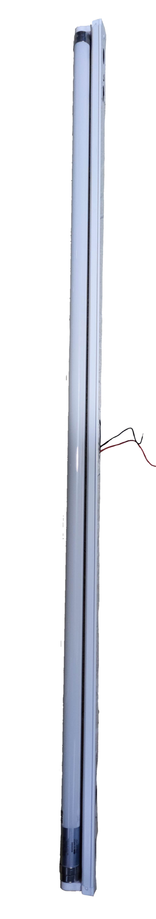 Ecolum 18W LED fluorescent tube with fixture ideal for energy-efficient lighting solutions