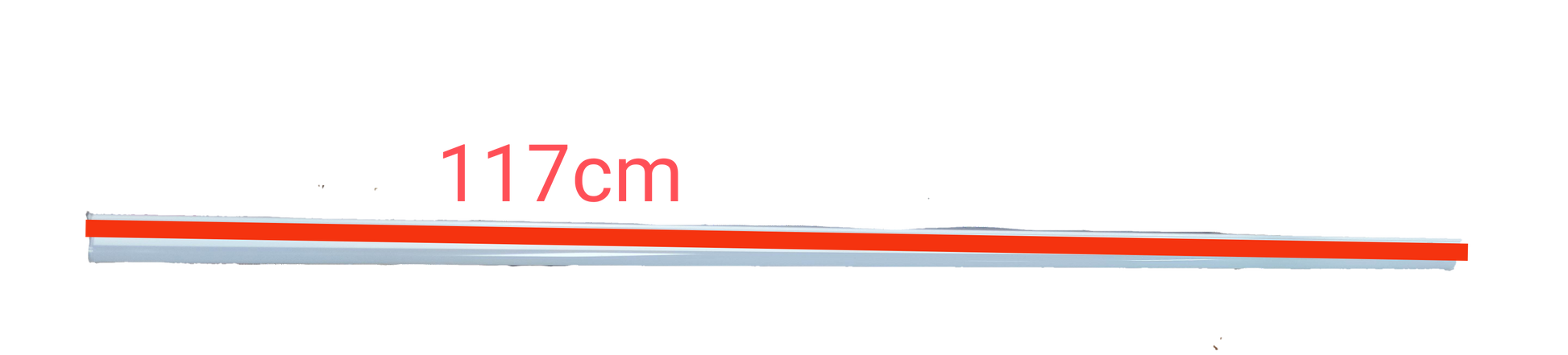 Ecolum 14W T5 LED batten 220V 3000K in a sleek design, measuring 117cm for efficient lighting