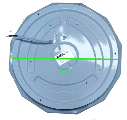 Ecolum 18W Ceiling Lights Daylight LED 220V with a sleek round design and 30cm diameter