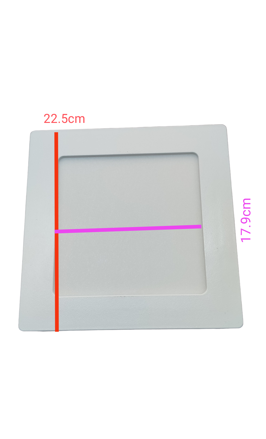 Ecolum 8 inch LED downlight daylight 6500K 18W with a sleek design for modern lighting solutions