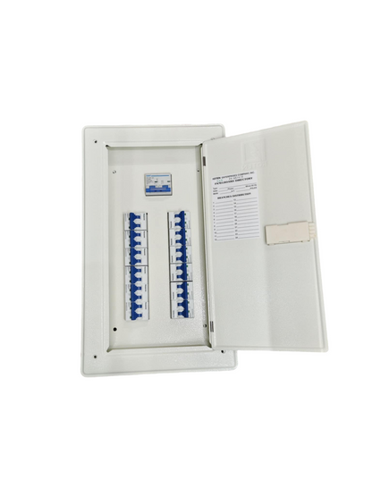 Panel Board 125A 2Pole Main Chint Miniature Circuit Breaker Metal with 12 Branches 2 Pole (Panasonic)