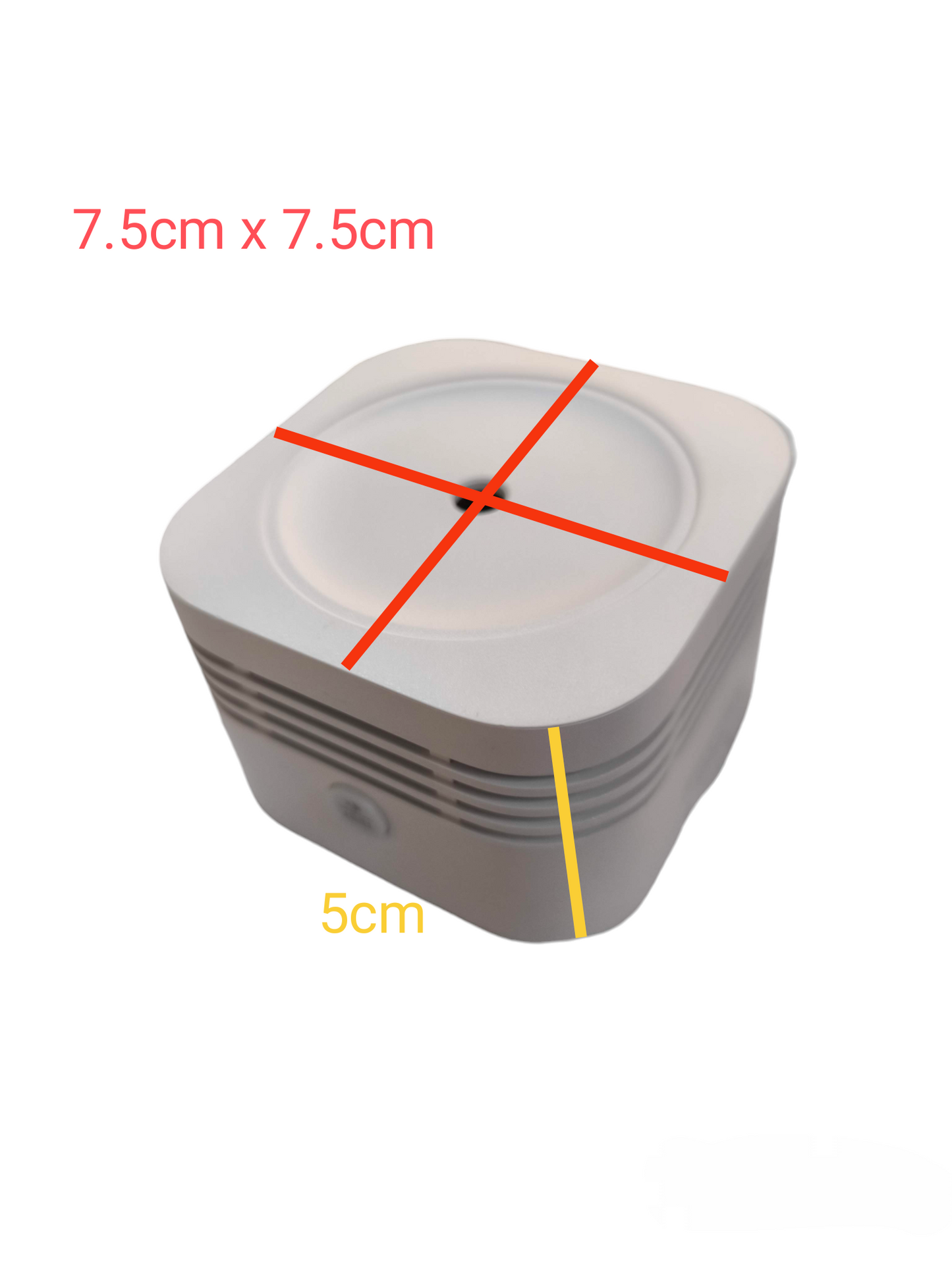 Photo Electric Smoke Alarm Square Design with Battery Non Replaceable ( Aegislink)
