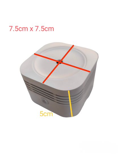 Photo Electric Smoke Alarm Square Design with Battery Non Replaceable ( Aegislink)