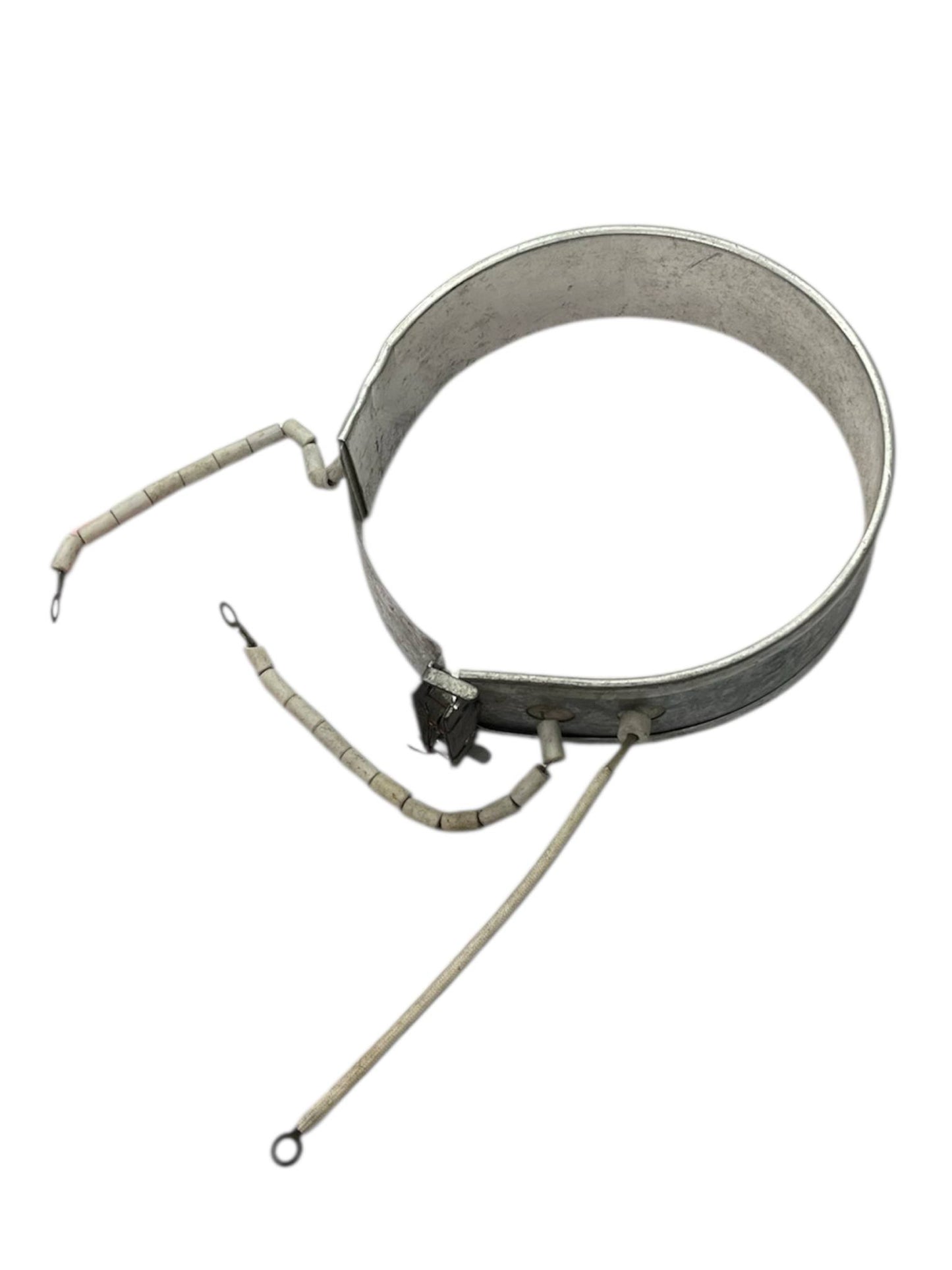 Electric Thermos Heating Element metal ring with attached insulated wires for kitchen equipment
