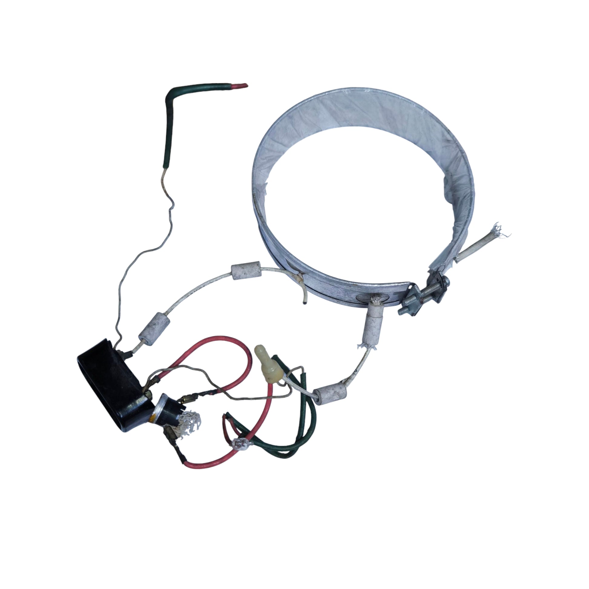 Electric Thermos Heating Element with wiring and clamp for kitchen cooking equipment parts