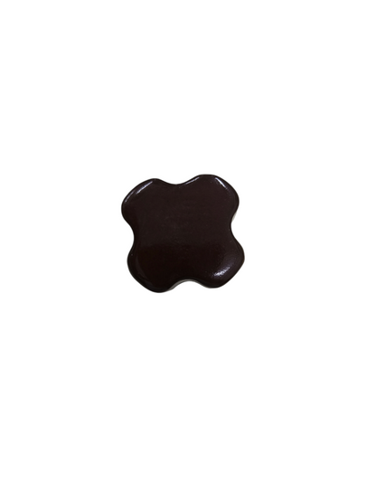 Local electrical ball insulator part with dark smooth surface for electrical circuitry use
