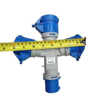 Wixim 16A Industrial Connector Splitter Electx Electrical Supply with multiple outlets for versatile connections
