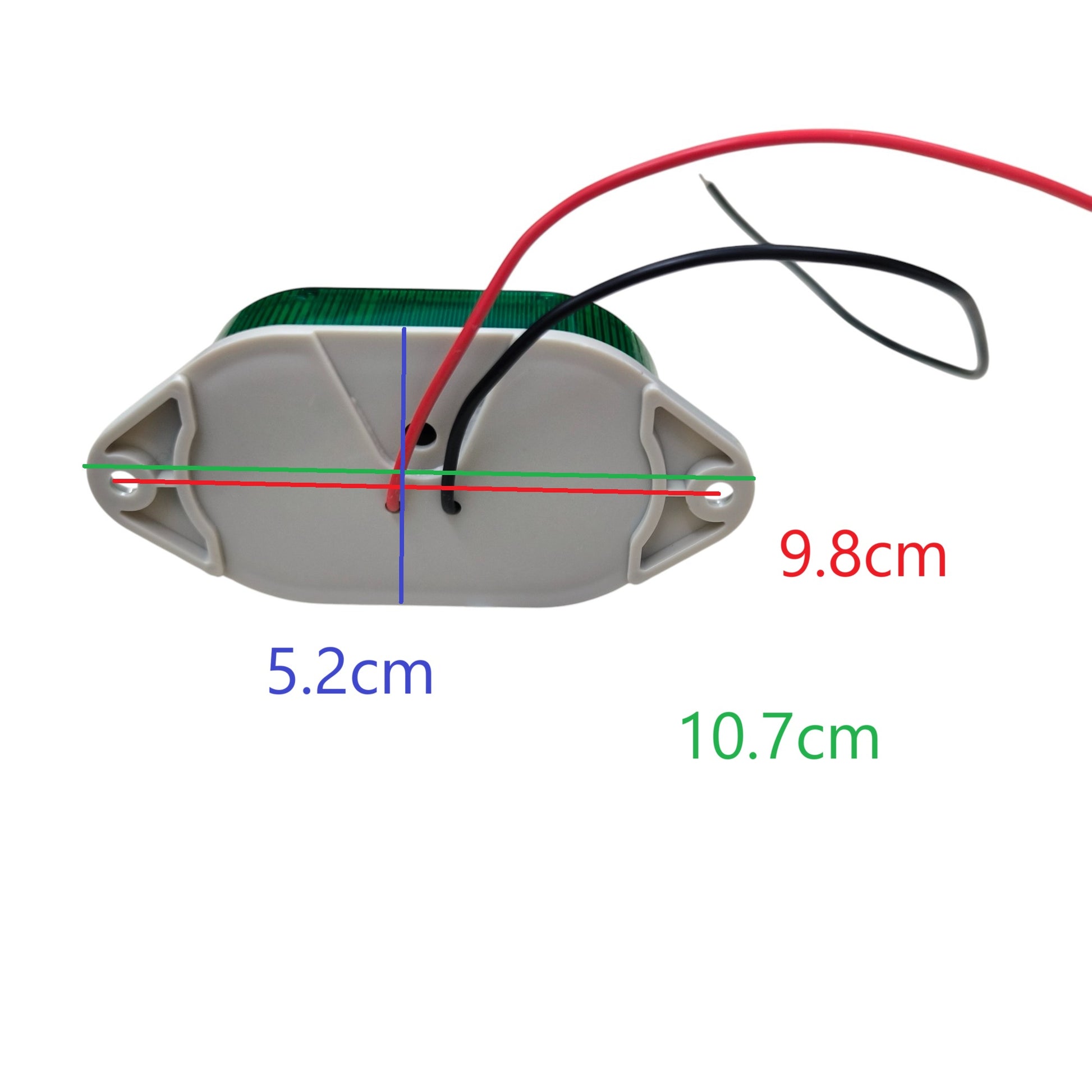 Denko work and safety light dimensions 9.8cm x 5.2cm x 10.7cm for Electx Electrical Supply