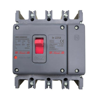 Himel HDM3 Series 225A Circuit Breaker with Push to Trip Button from Electx Electrical Supply