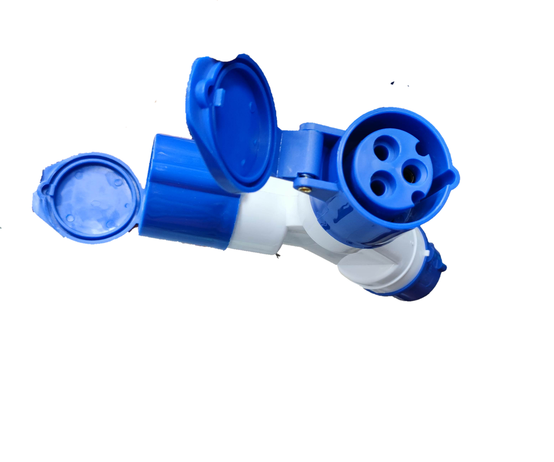 Grippes Electrical Circuitry Connector with Protective Caps for Electx Electrical Supply