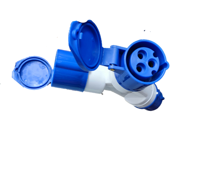 Grippes Electrical Circuitry Connector with Protective Caps for Electx Electrical Supply