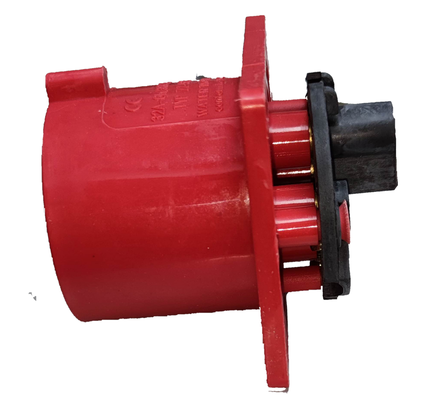 Grippes Red Power Point with Multiple Connectors for Electx Electrical Supply