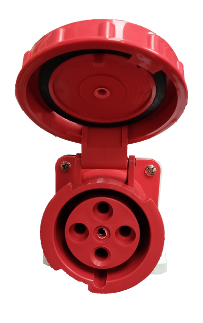 Grippes Red Heavy-Duty Power Plug Connectors for Industrial Use from Electx Electrical Supply