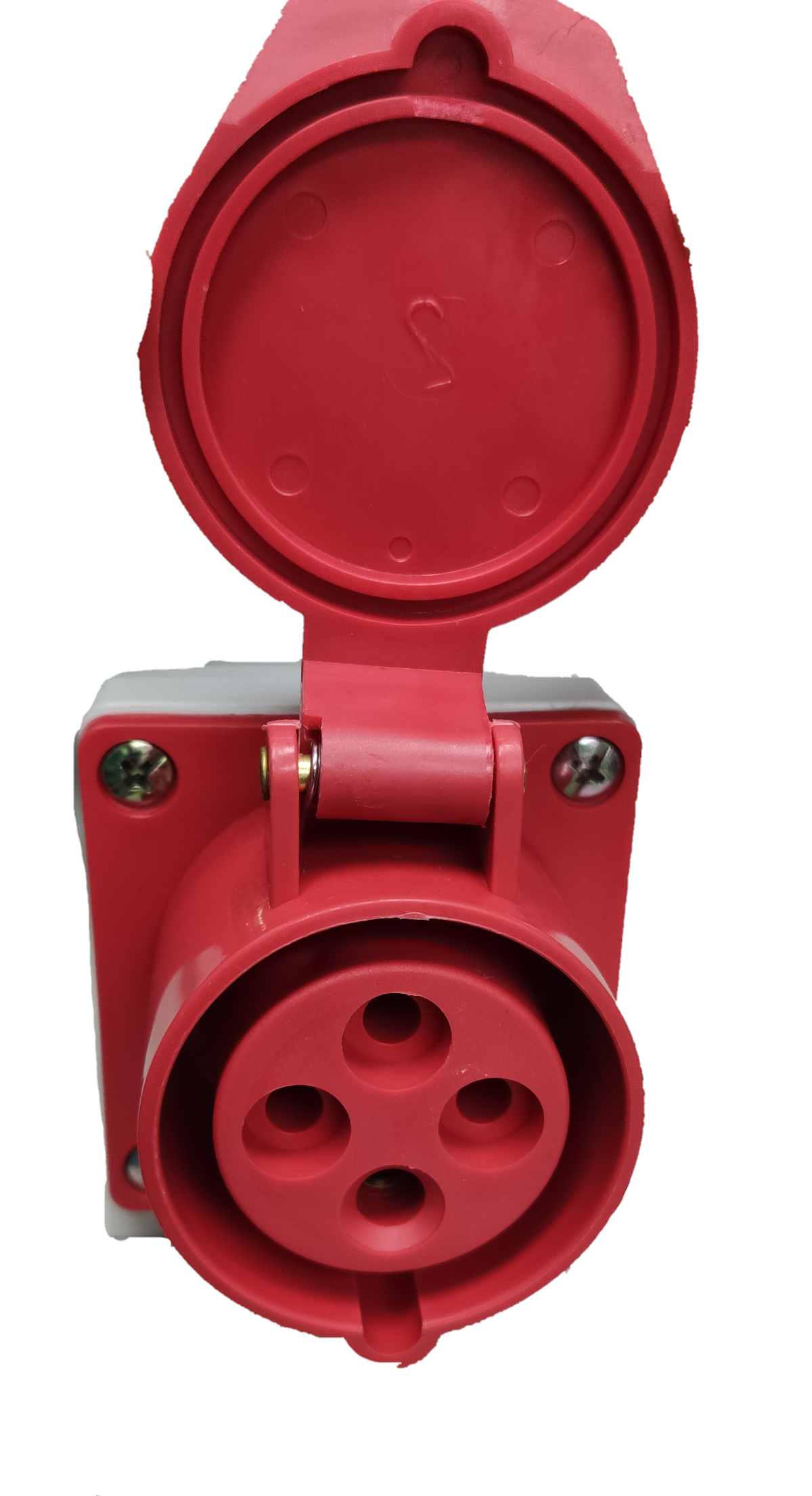 Grippes Red Electrical Connector with Protective Cover for Electx Electrical Supply