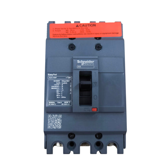Schneider EasyPact Circuit Breaker from electx Electrical Supply for reliable power protection