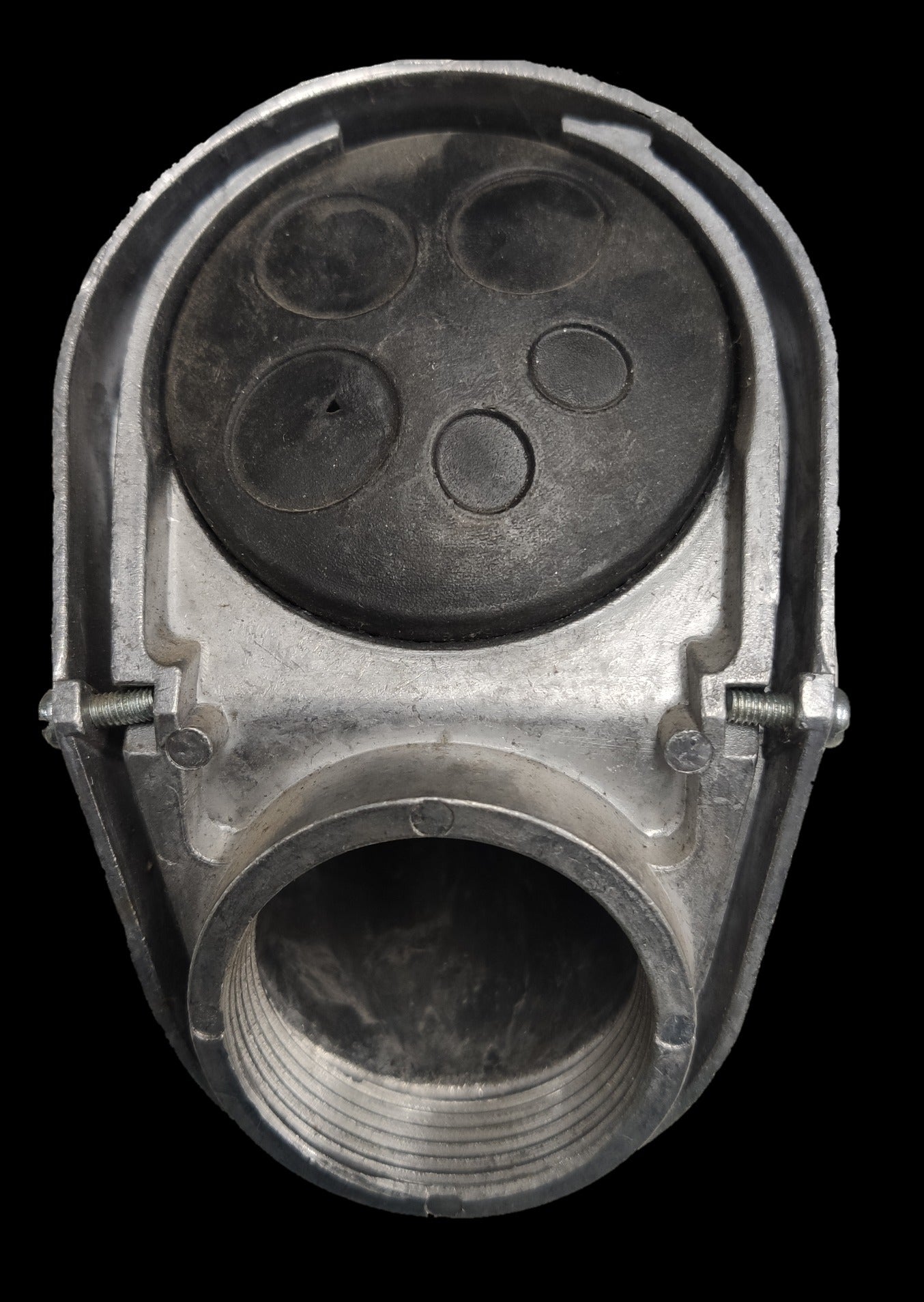 Electx Electrical Supply Entrance Cap 40mm EMT Thread Type for electrical conduit protection