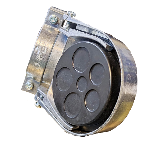 Local vendor electrical Entrance Cap 46mm EMT Clamp Type with metal and rubber components