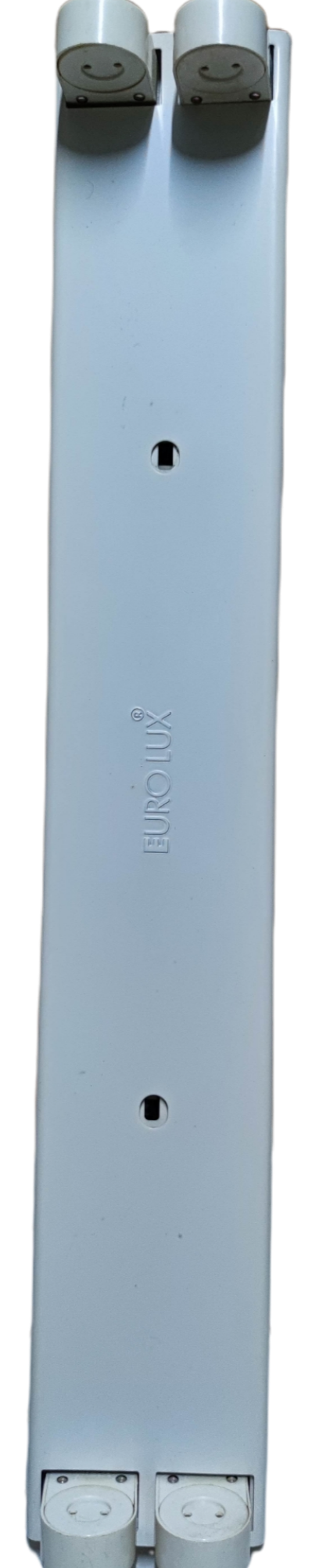 Eurolux 2x20W Fluorescent Fixture Box type white lighting installation accessory with bulb holders