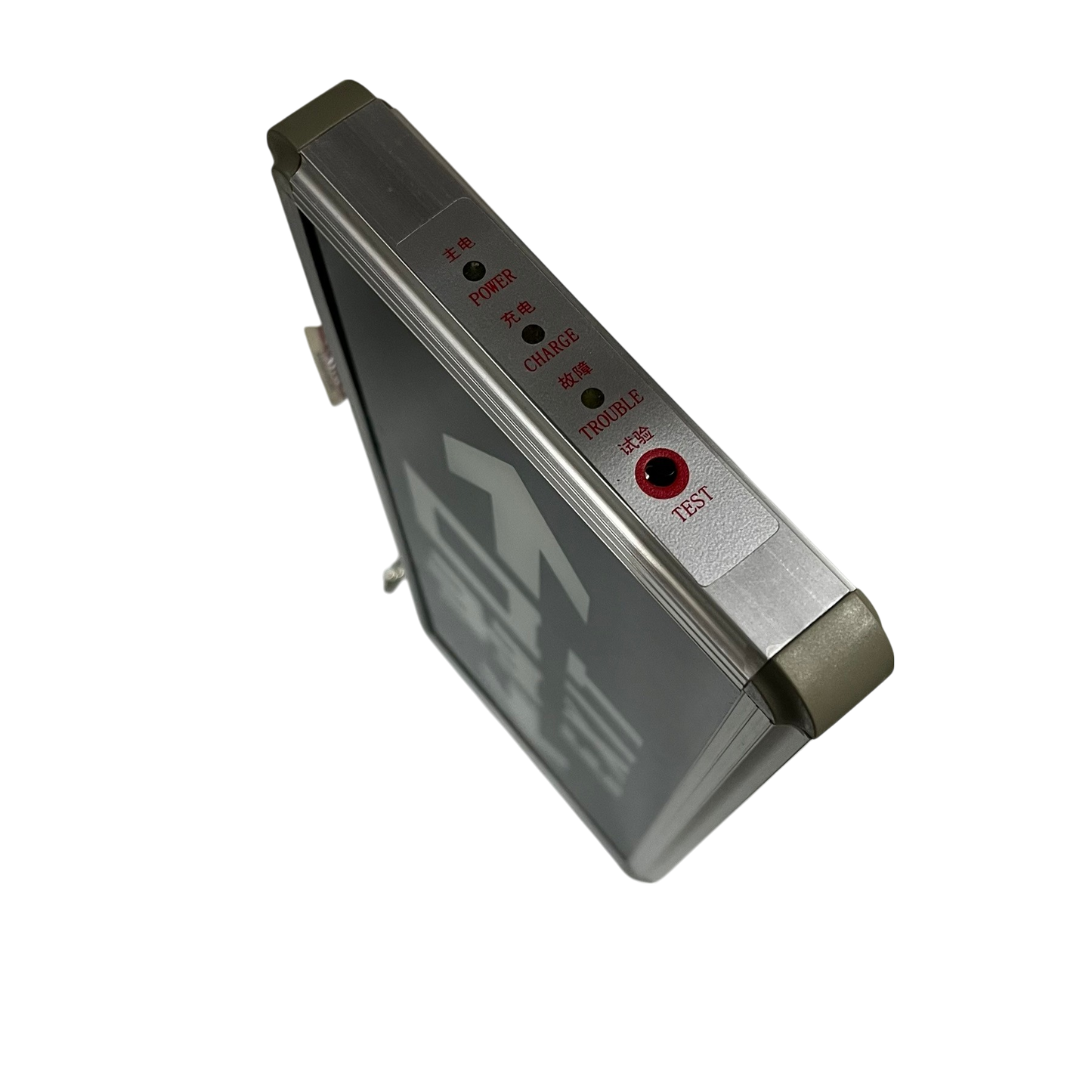 Exit Sign With Arrow Left and Right Green safety light with power charge and test indicators