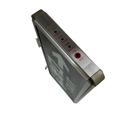 Exit Sign With Arrow Left and Right Green safety light with power charge and test indicators