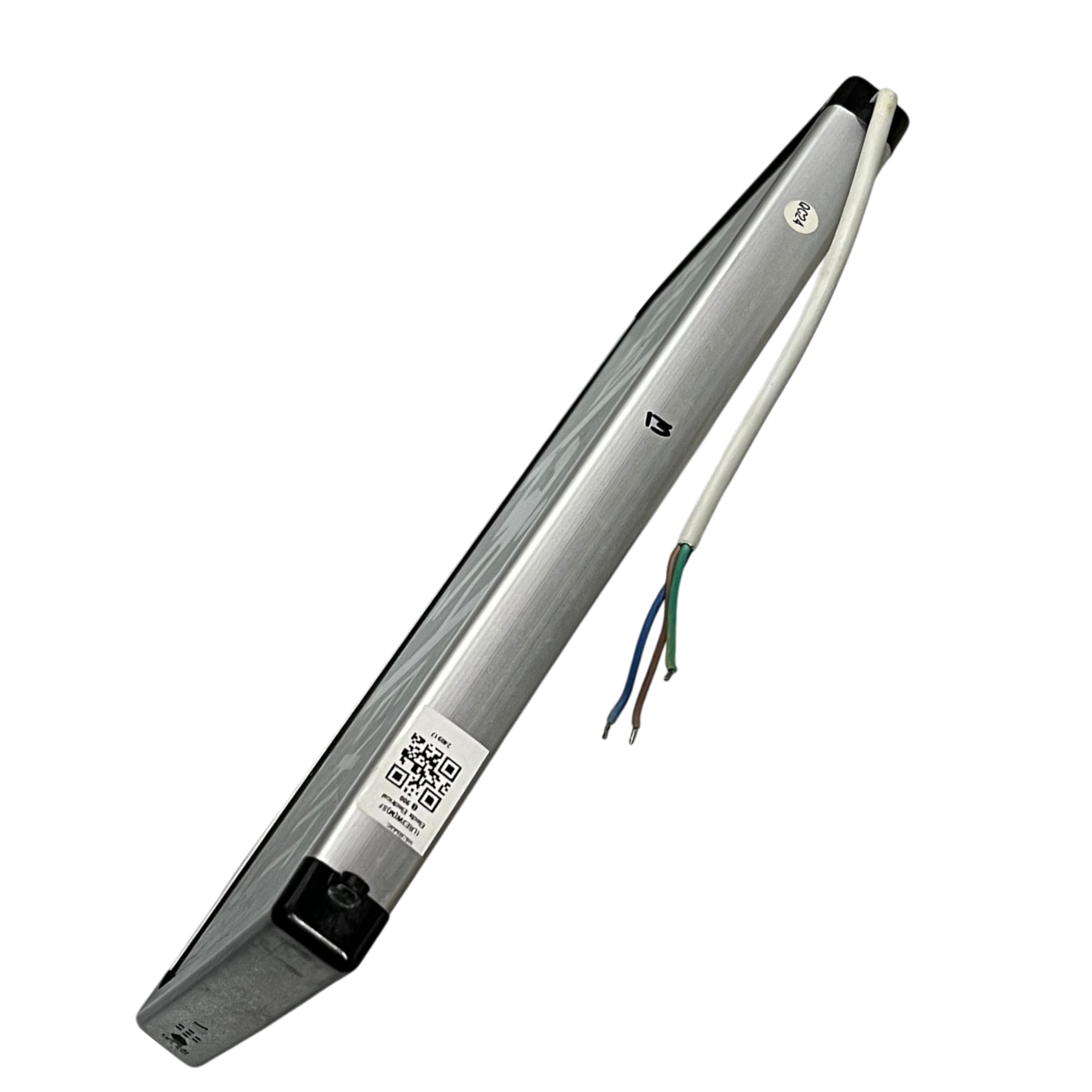 Exit Sign with Running Man 3W Green slim metal casing LED light with wiring for safety use