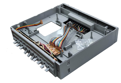 Commax Expansion Unit 10 Station for CLS-10T with internal wiring and connection ports for security systems