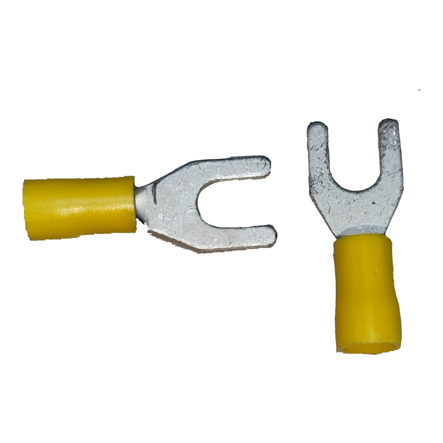 Local Terminal Lugs Y Type Yellow Insulation 5.5mm (5PCS + 5Pcs Free), Y Terminal Lugs, Y Terminal Lugs