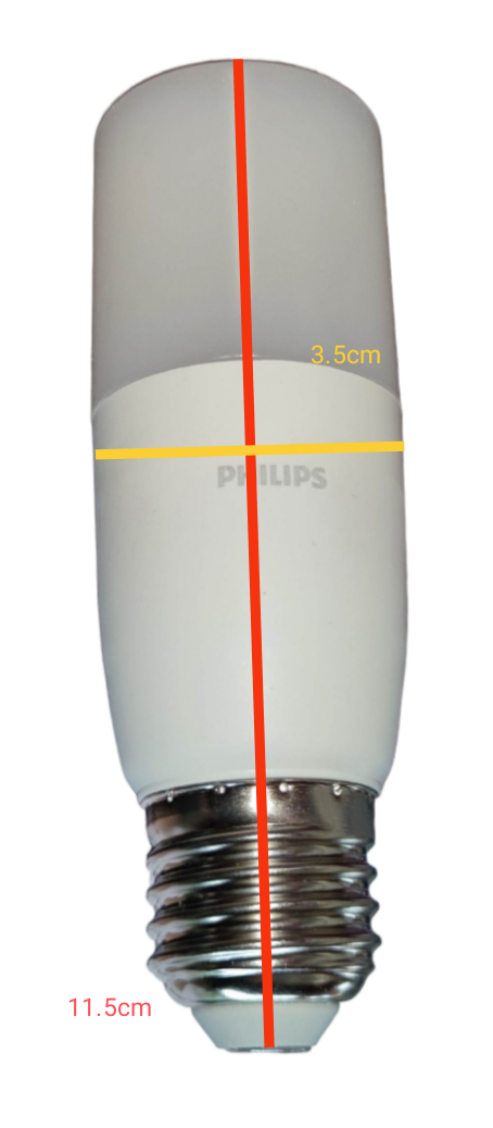 Philips 9.5W LED Stick E27 220V 4000K Cool White Eye Comfort