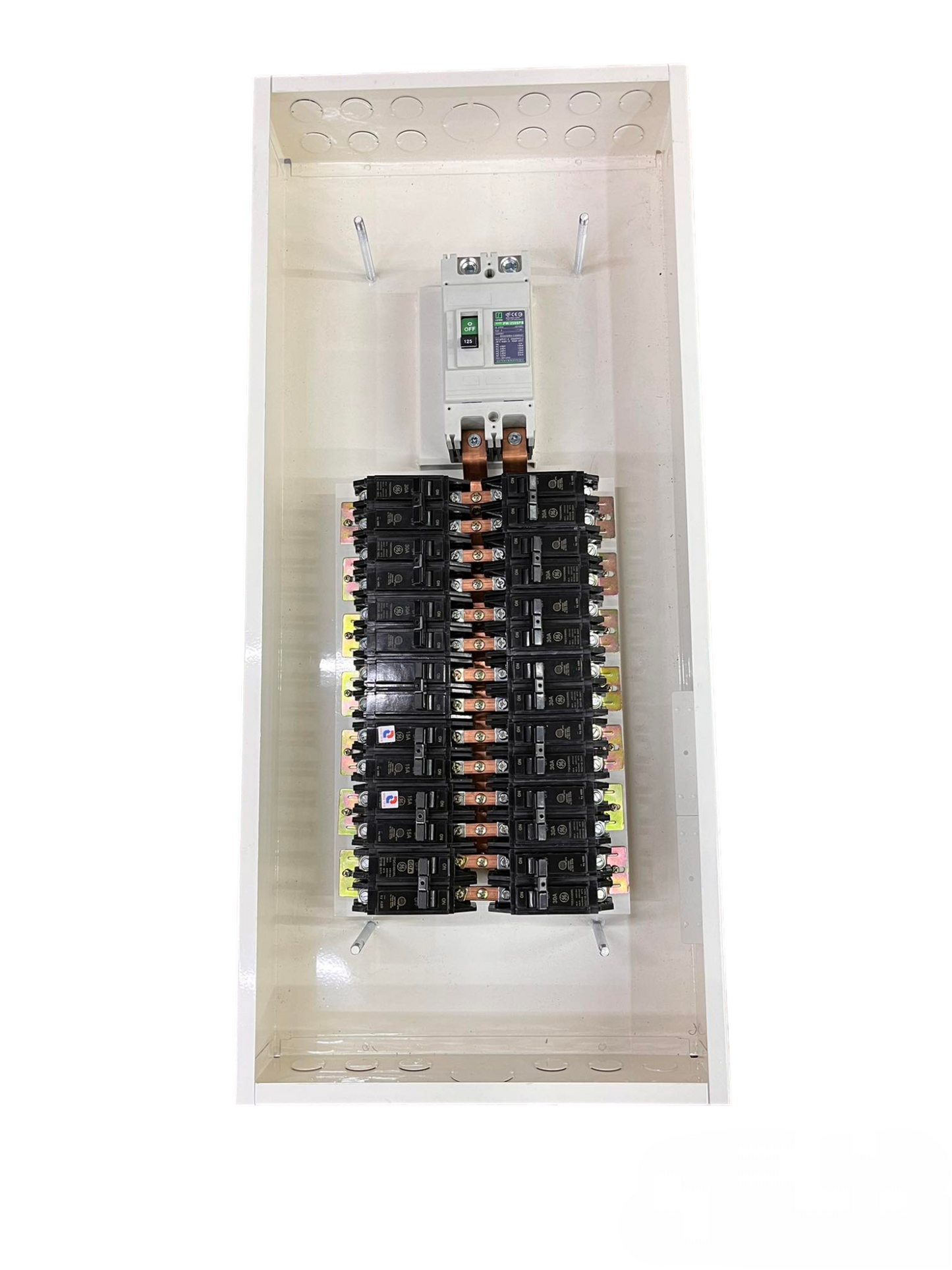 Koten & GE Panel Board 250A 2 Pole Main 250SPS with 14 Branches 2 Pole Bolt On TQC