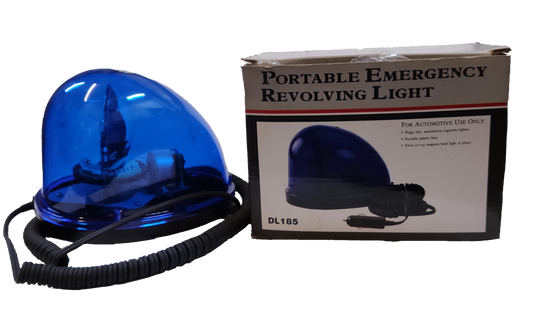 Revolving Light, Warning Light (Rotary Beacon) 24VDC Blue, Rotary Light