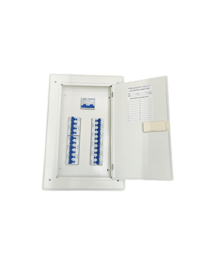 Panel Board 125A 2pole Main Royu Miniature Circuit Breaker with 10 Branches 2 Pole Panasonic