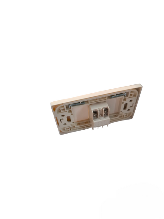 Omni 1 Gang Telephone Outlet with Plate Cover WWP-110+WWT-302