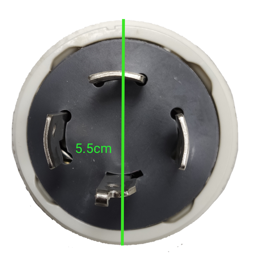Panasonic 20A Twist Lock Plug 3P+E (4P) 250V (ML-3) WF6420, Twistlock Plug 20A 3P+E