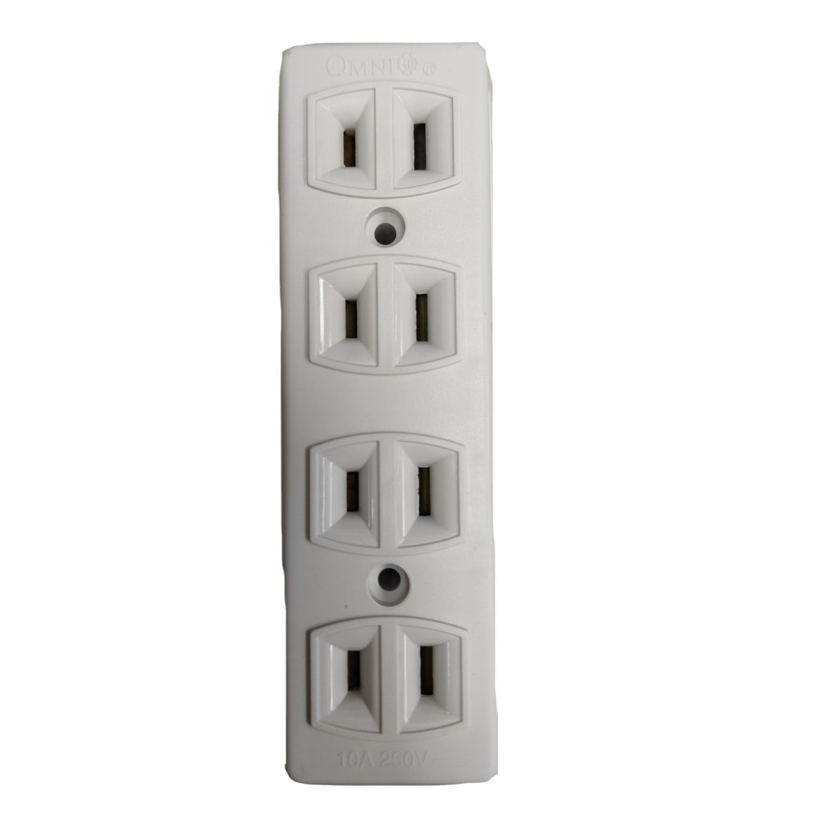 Omni  4 Gang Extension Outlet  Surface Type Outlet  STO-004