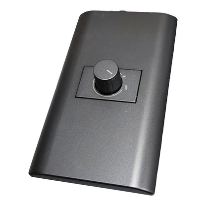 Royu 500W Dimmer Switch 220V with Plate Cover Dark Gray Plano Series (RMP1/DG)+(RMS5-B/DG)
