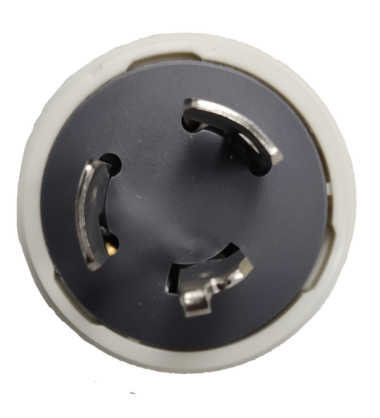 Panasonic 20A Twist Lock Plug 2P+E (3P) 250V (ML-3) WF6320, Twistlock Plug 20A 2P+E