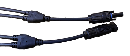 Grippes MC4 Connector 1x2 with Wire IP 67