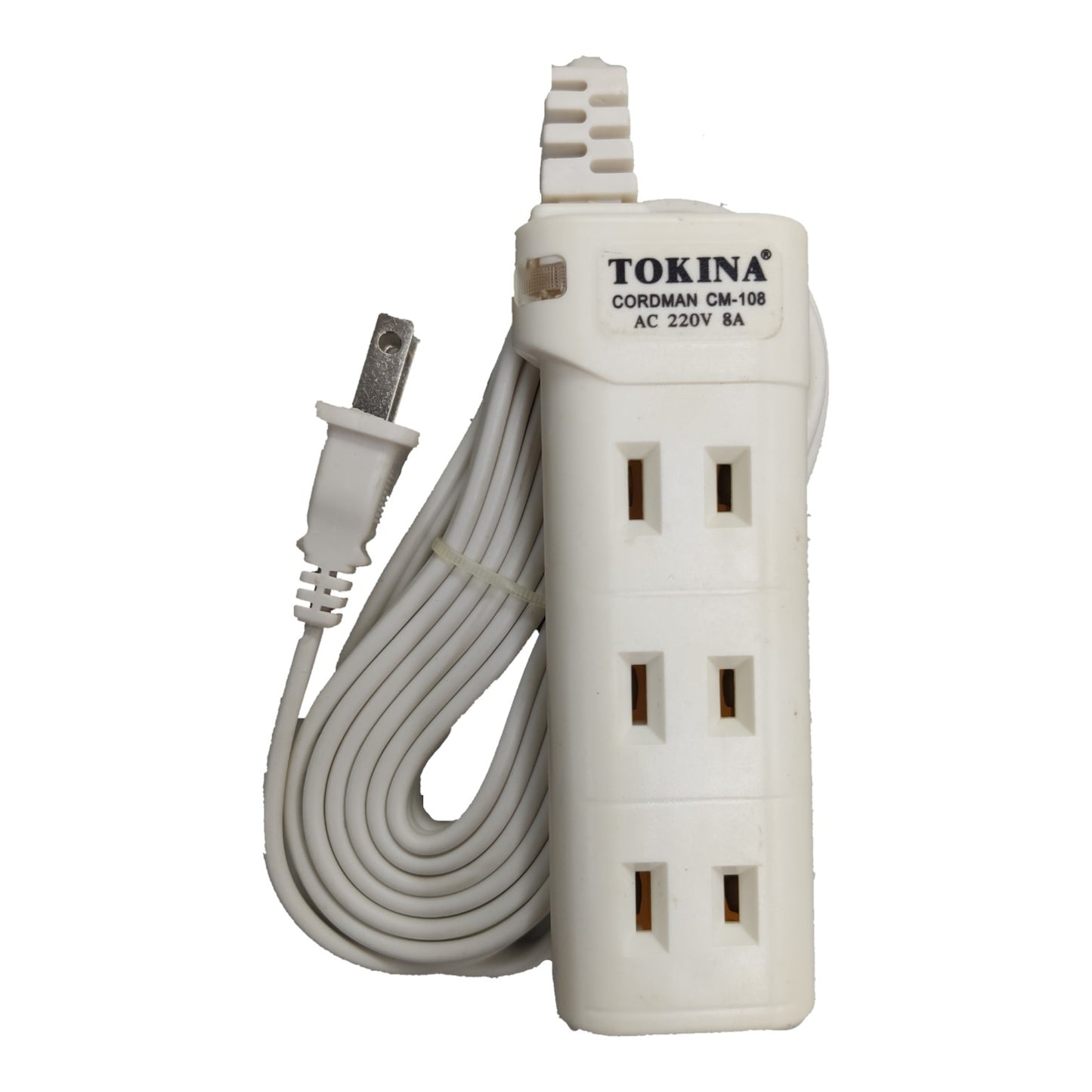 Tokina Extension Cord 3.6 Meters 3 Gang Flat Pin, 3 Meters Extension Cord 3 Socket Flat Pin Receptacle