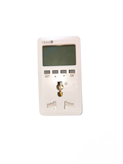 Omni Power Reader, Mini Digital Power Reader MMA-D02P-PK, Digital Watt Hour Meter, Power Meter Reader
