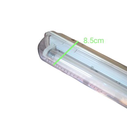 Opple 1x14W Weatherproof LED Fluorescent Fixture High Power Output Single Ended 220V Available in Daylight Warm White and Cool White Fixture Philips Tube