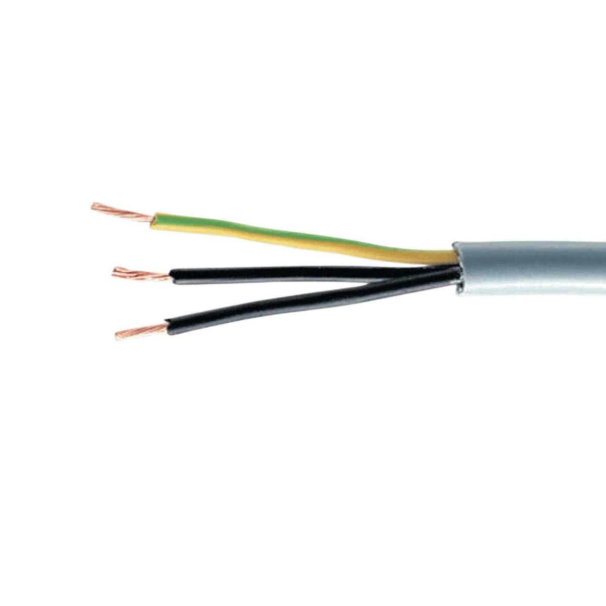 Helukabel Control Cable Un-Shielded 6.0mm 3G or 3 Cores 300V/500V Oil / Chemical Resistant Available in Different Lengths IEC 60228 Flame Retardant IEC60332-1-2