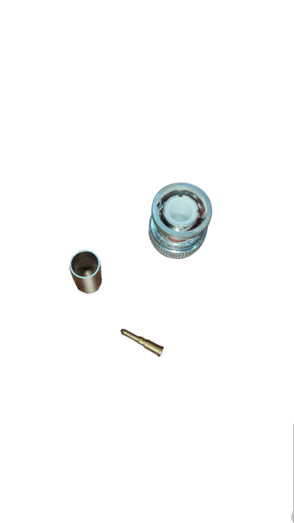 Local BNC Connector Male RG59 Crimp Type