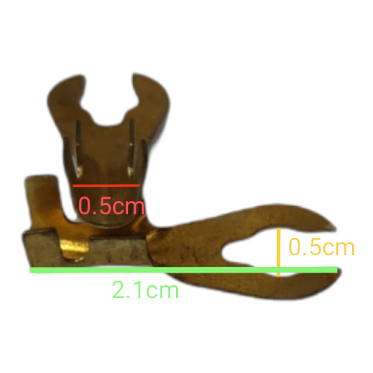Y Terminal 2.0mm Wire 5mm Y Size 10PCS, Y Terminal 2.0mm Y-91, 10PCS