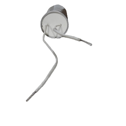 Firefly 16uf 220V AC capacitor with wire leads for electrical circuit applications