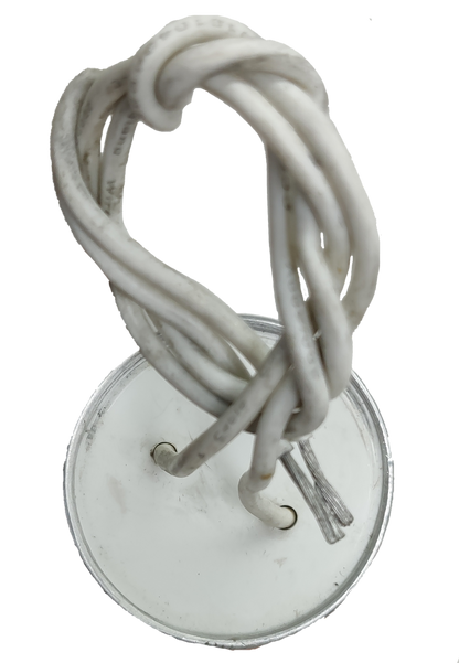 Electx Electrical Supply 25uf 220V AC lighting capacitor with white wiring for electrical circuits