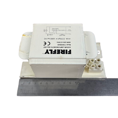 Firefly 400W sodium lamp ballast 220V with multiple terminal connections for easy installation