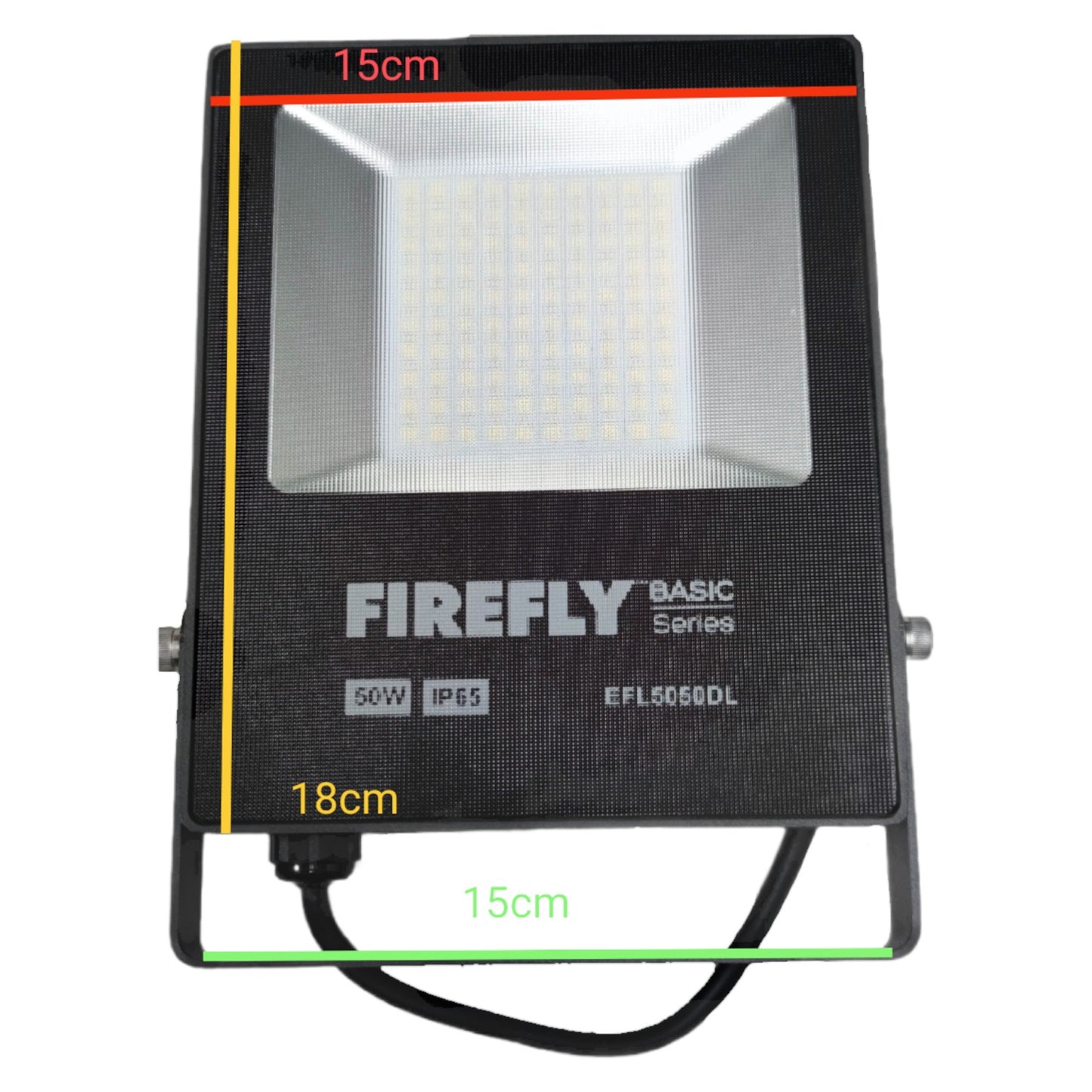 Firefly 50W LED Flood Light 220V Daylight 6500K IP65 EFL5050DL
