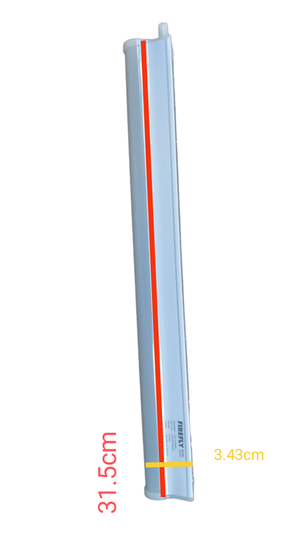 Firefly 5W LED T5 batten daylight with a sleek design, measuring 31.5cm in length for efficient lighting