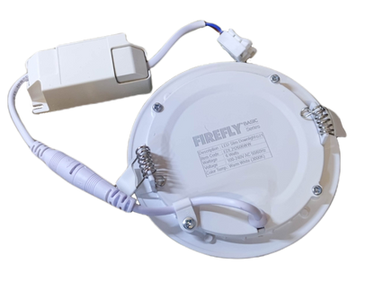 Firefly 6W LED Round Recessed Slim Downlight for Modern Ceiling Lighting Solutions